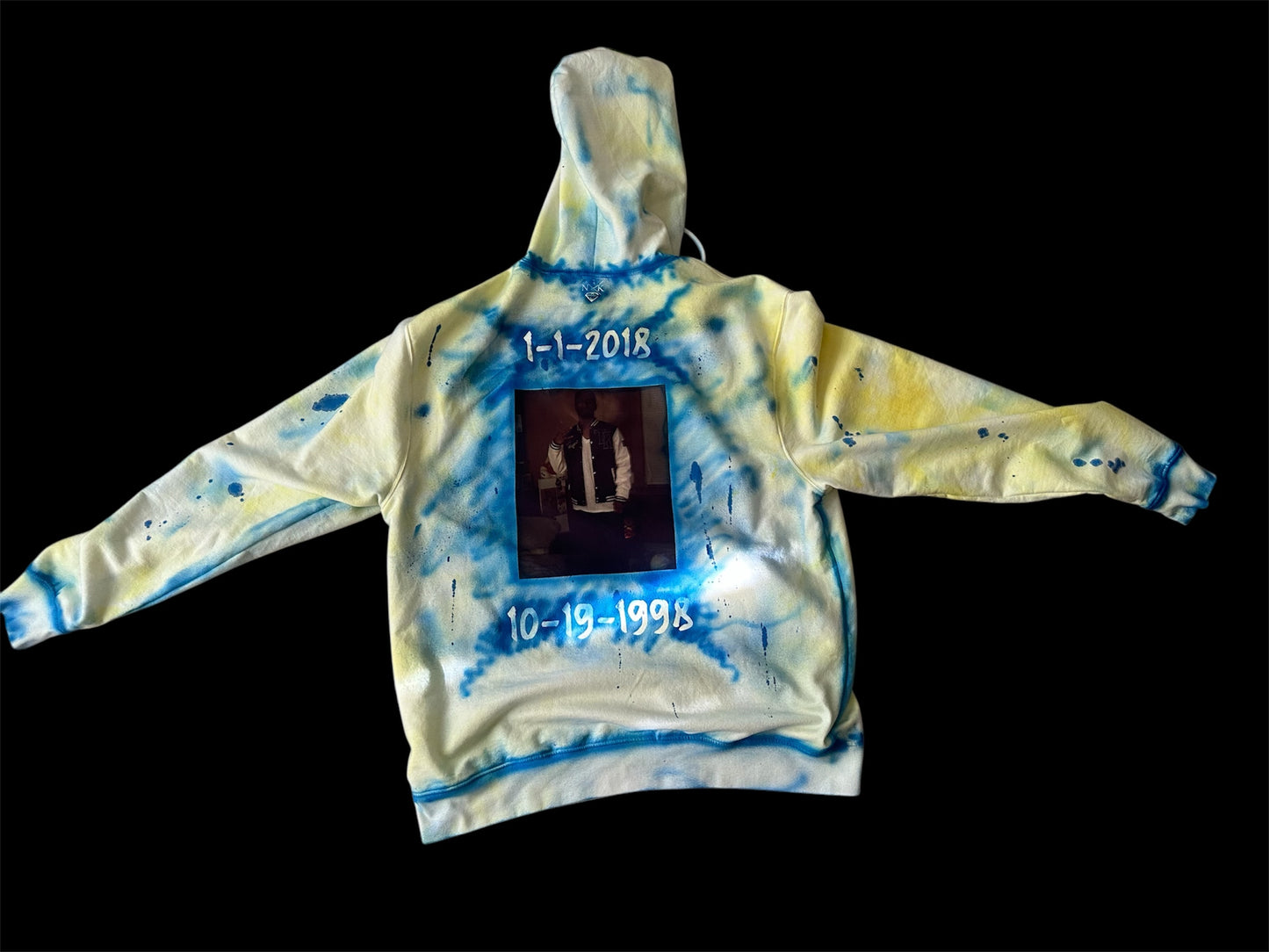 Freestyle Painted Hoodie