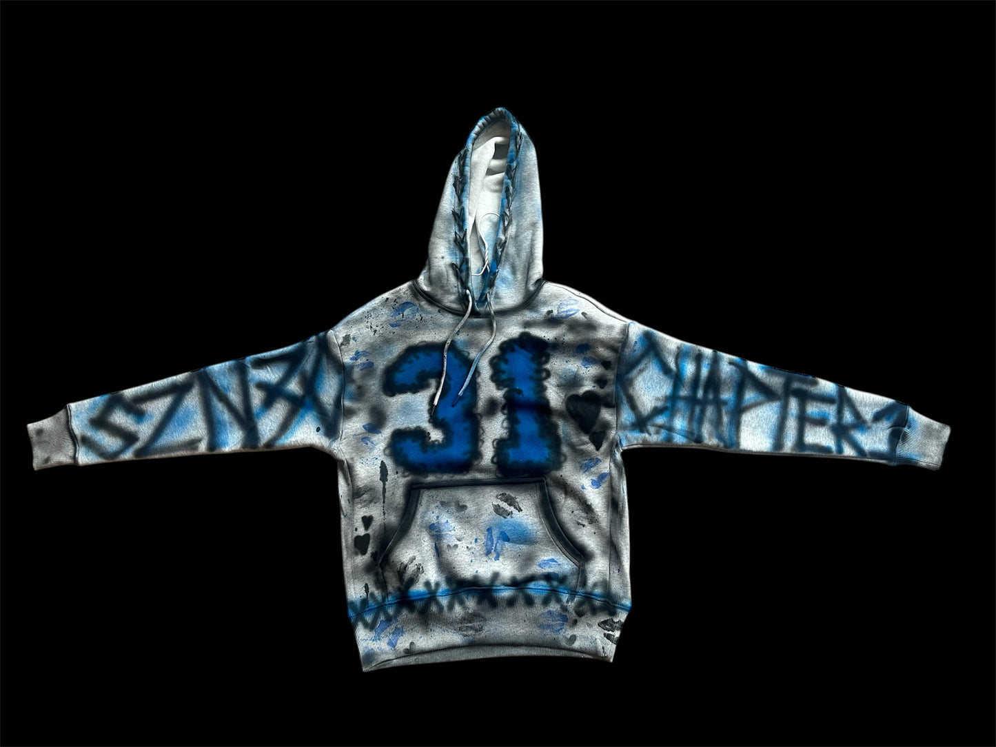 Freestyle Painted Hoodie