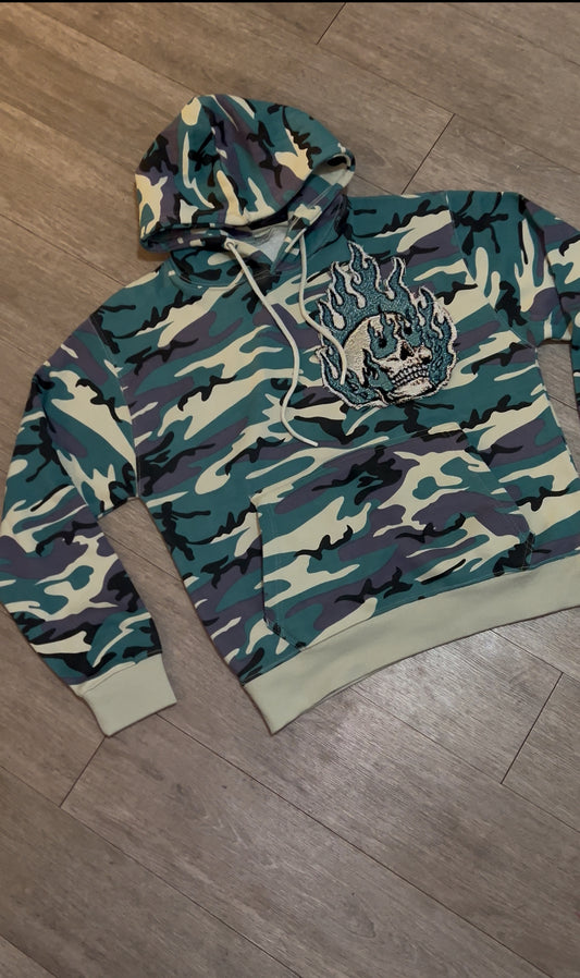 Camo Ghost Hoodie
