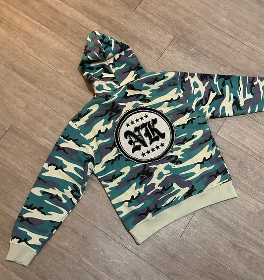 Camo Ghost Hoodie