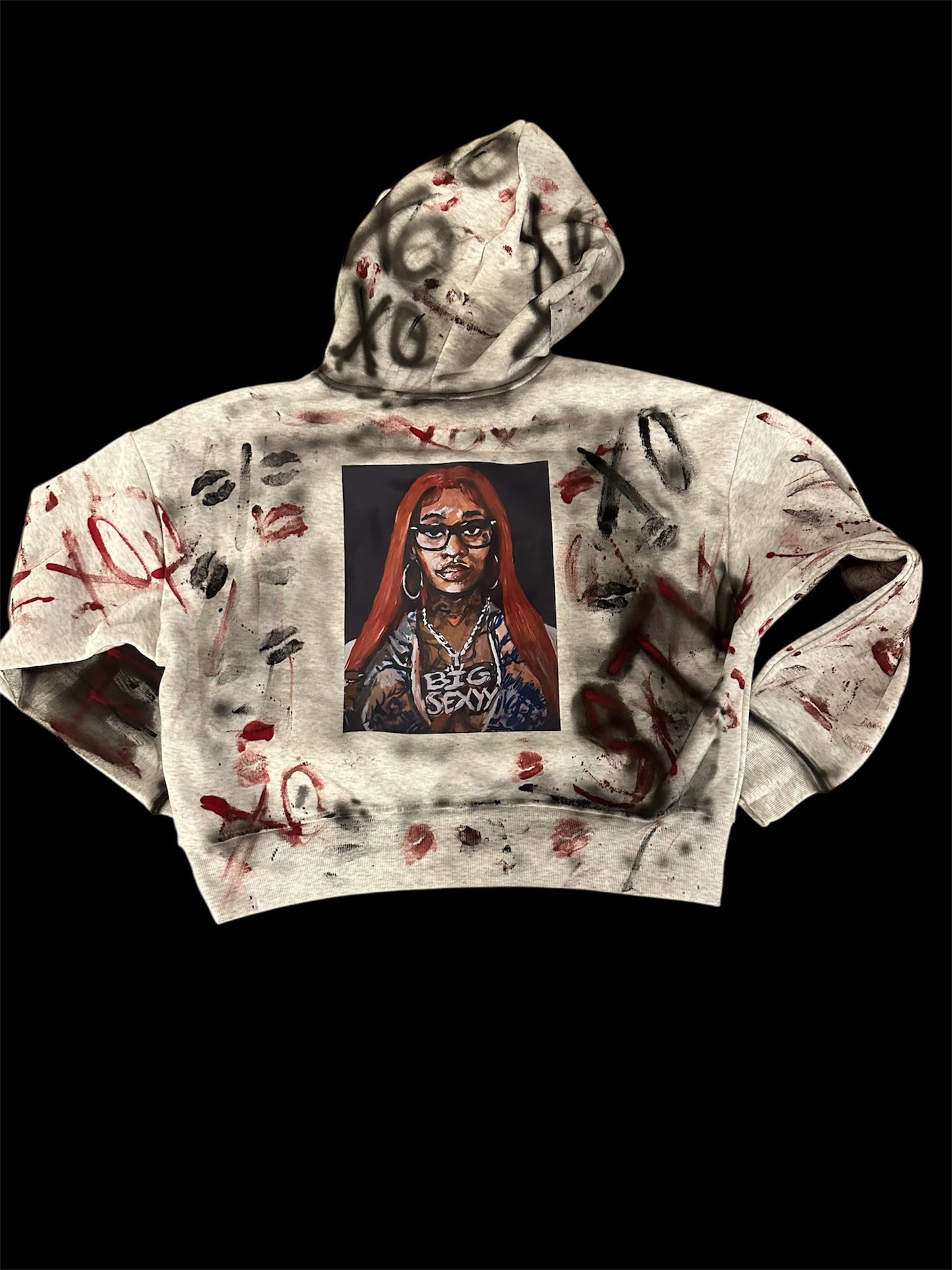Freestyle Painted Hoodie
