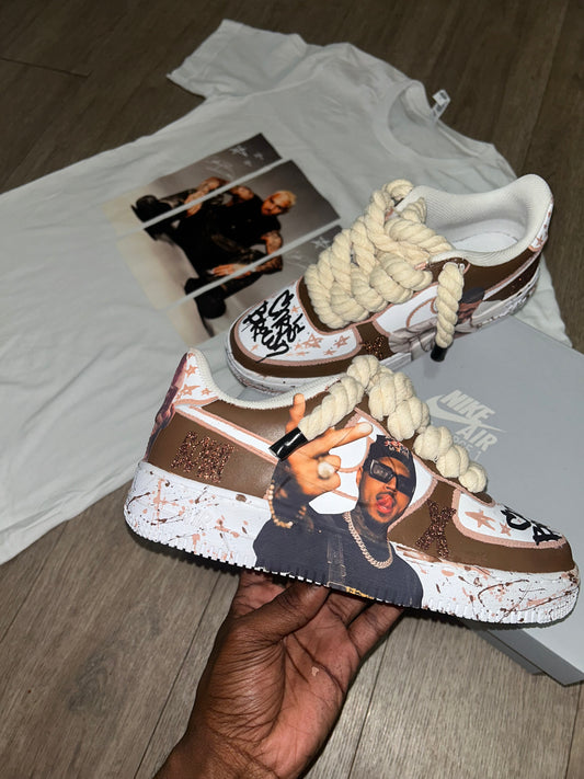 Chris Brown Custom AF1