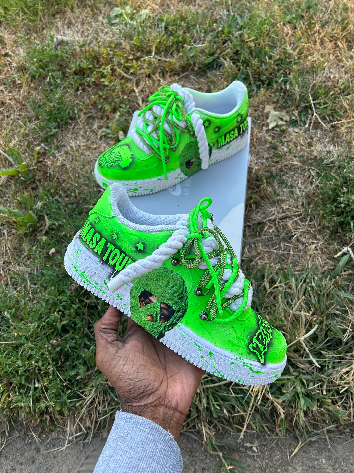 NBA YoungBoy AF1’s ( Gradeschool )