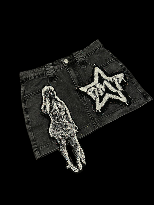 Custom Denim skirt