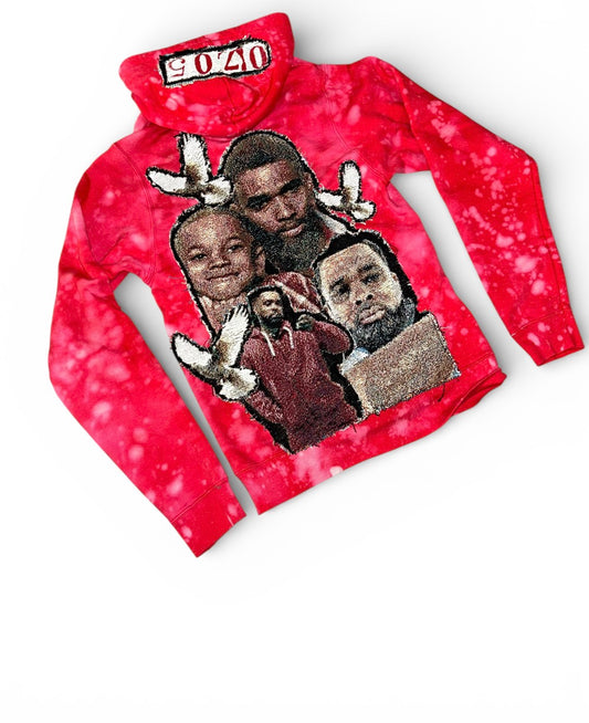 Tapestry Patchwork Hoodies